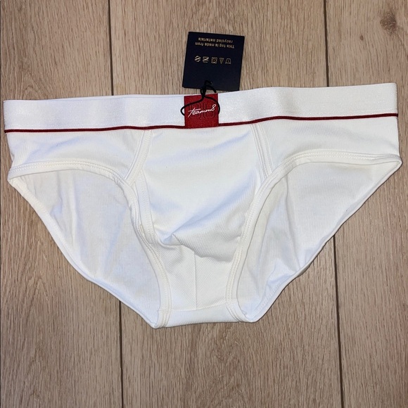 TEAMM8 MVP Ribbed Cotton Blend Fly-Front Briefs - Picture 6 of 8